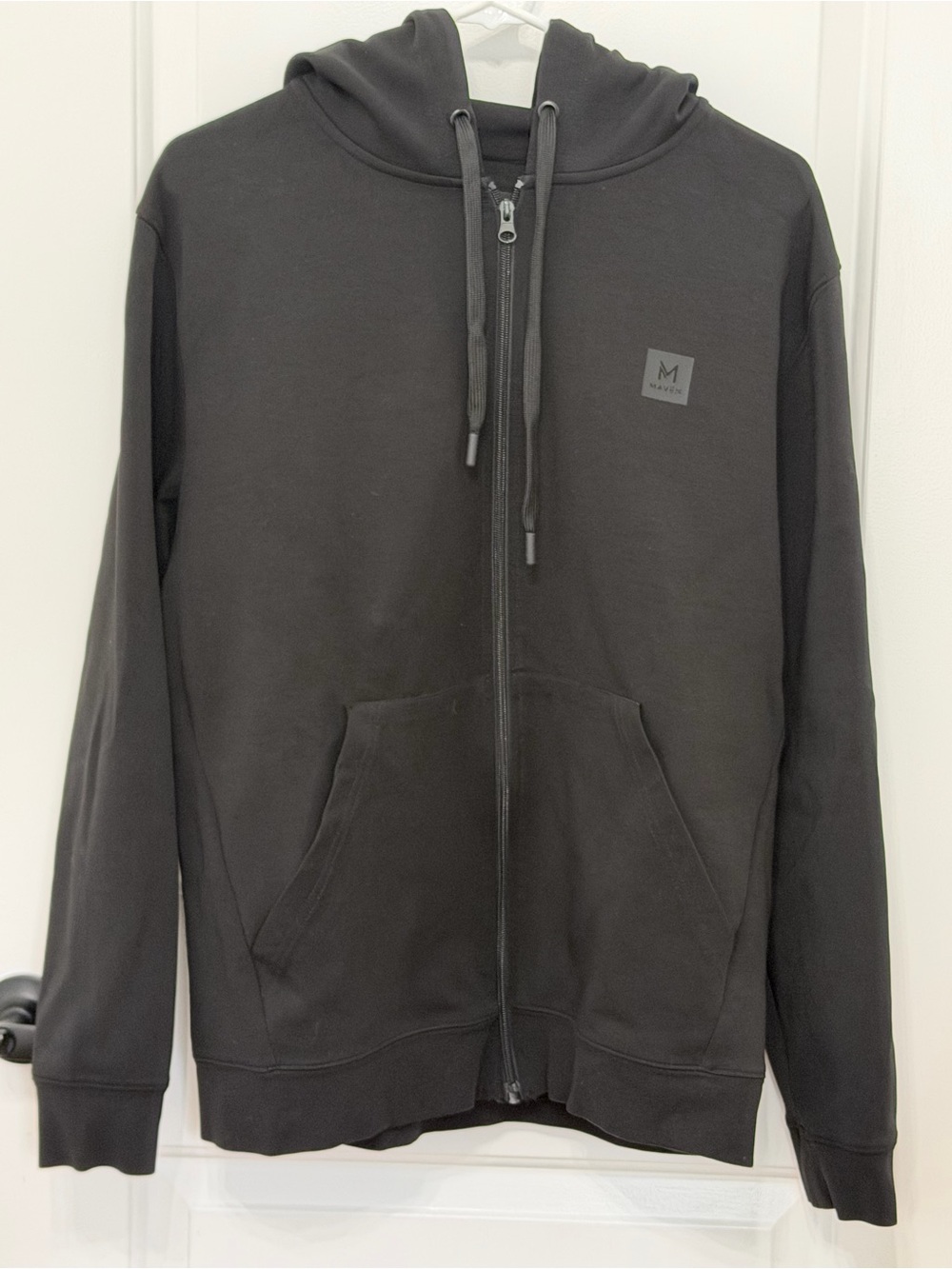Maven Co-Op Men's Medium Heat Full Zip Hoodie Sweatshirt Black NWT Buckle